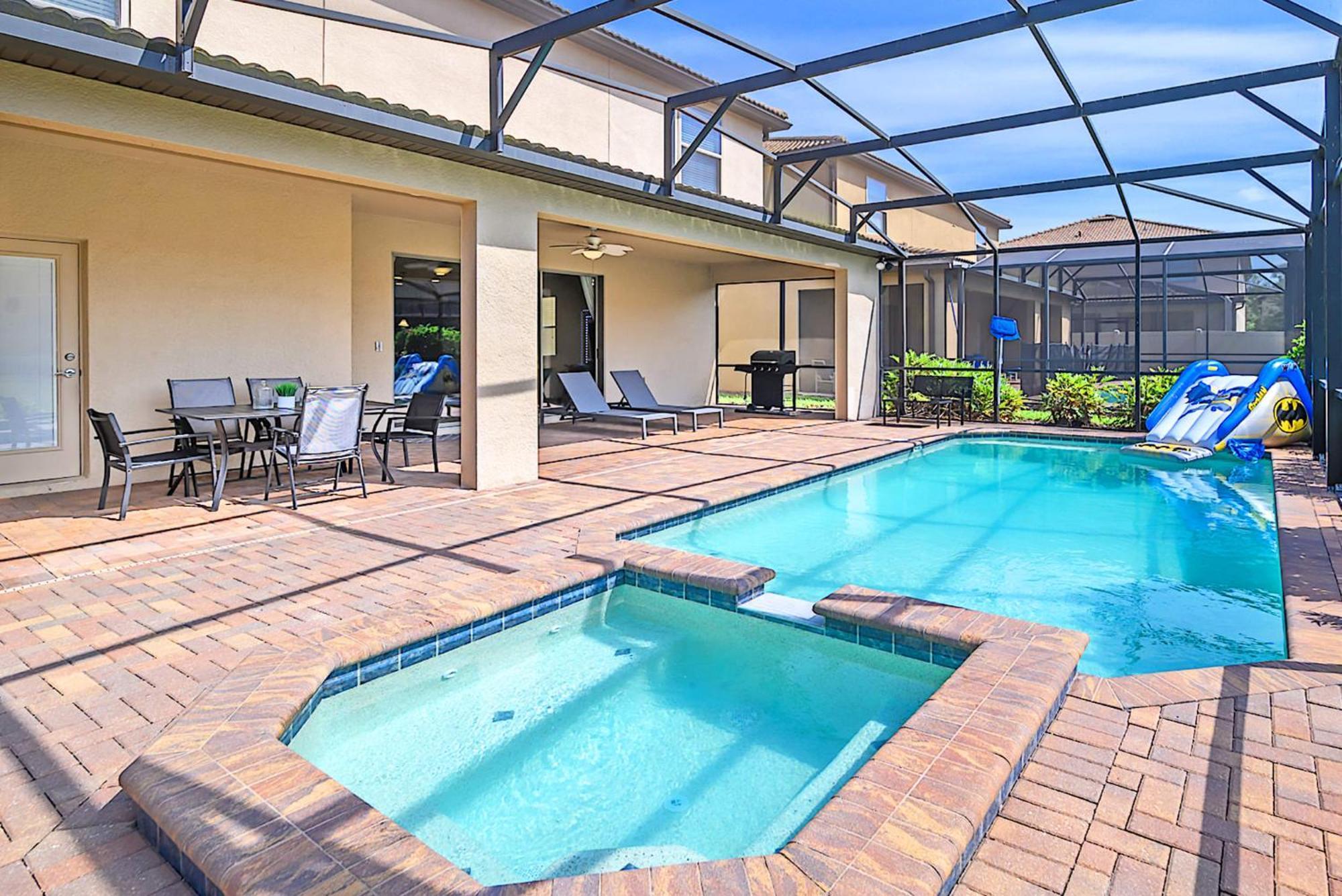 8Br Resort Home W Pool Hot Tub And Theatre Loft 키시미 외부 사진