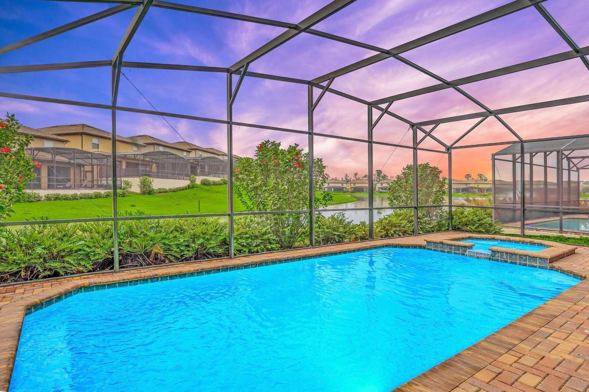8Br Resort Home W Pool Hot Tub And Theatre Loft 키시미 외부 사진